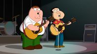 Family Guy – Machen als Gesangs-Duo Karriere und bekommen das Angebot, zusammen auf Tour zu gehen: Peter (l.) und Quagmire (r.) ...