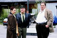 Der Bulle von Tölz – (v.li.) Katerina Jacob (Sabrina Lorenz), Udo Thomer (Anton Pfeiffer), Ottfried Fischer (Benno Berhammer).