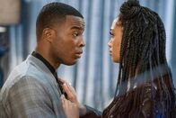 All American – Daniel Ezra (Spencer James), Samantha Logan (Olivia Baker).