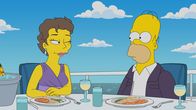 Die Simpsons – Lily (l.); Homer (r.)
