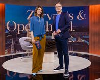 Zervakis & Opdenhövel. Live. – Linda Zervakis (l.); Matthias Opdenhövel (r.)