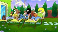 The Freak Brothers – (v.l.n.r.) Freewheelin' Franklin Freek; Phineas T. Phreakers; Kitty; Fat Freddy Freekowtski;