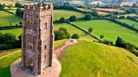 Großbritannien aus der Luft – Burgruine