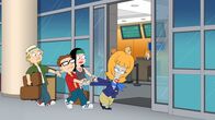 American Dad! – (v.l.n.r.) Jeff; Steve; Hayley; Roger