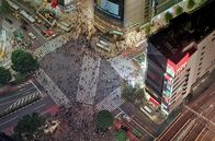 Japan: Land der fünf Elemente – Tokios berühmteste Kreuzung in Shibuya ist immer belebt