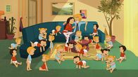 Power Sisters – Marines Albtraum: Wendy und Max inmitten ihrer eigenen Babys.