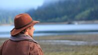 Alaskan Bush People – Matt Brown walking the beach of Konata Cove.