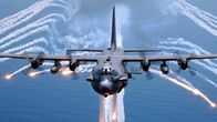 Air Warriors – Da die Hercules AC-130 auf ein Transportflugzeug zurückgeht, kann sie sogar mit mehr als 69 Tonnen Ladung an Bord starten.