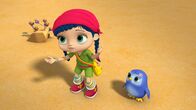 Wissper – Wissper - Streit unter Freunden - Eigentlich sind Otis und Gertie die besten Freunde, aber heute geraten sie in Streit. Otis ist hungrig und möchte die Insekten aus Gerties Fell picken, aber Gertie will ihre Ruhe haben. Otis zieht beleidigt ab. Wissper möchte die Freunde versöhnen, aber jeder verlangt, dass der andere sich zuerst entschuldigt. Wissper ruft Bert und Barry: Sie sind nicht nur Meister des Streits sondern auch der Versöhnung. Foto: ORF/STUDIO 100 MEDIA. Veröffentlichung honorarfrei nur für redaktionelle Berichterstattung in Sendungszusammenhang und mit Copyrightangabe. Kontakt: foto@orf.at