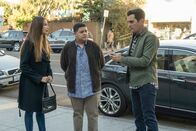 Modern Family – L-R: Gloria Delgado-Pritchett (Sofía Vergara), Manny Delgado (Rico Rodriguez) and Phil Dunphy (Ty Burrell)