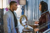All American – Daniel Ezra (Spencer James), Samantha Logan (Olivia Baker).