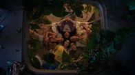 Rock Islands Rätsel – Oben: Lila Gray (Izellah Connelly). Unten, v.li.: Meesha Rai (Inessa Tan), Ellis Grouch (Ryan Yeates). Mitte, v.li.: Taylor Young (Alexa Curtis), Nori Harlow (Noah Akhigbe).