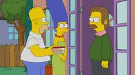 Die Simpsons – THE SIMPSONS: Bart bonds with Ned Flanders, which leaves Homer jealous, so he retaliates by mentoring Nelson Muntz. Then, a heroic act by Homer makes Bart look up to him again in the ÒBetter Off NedÓ episode of THE SIMPSONS airing Sunday, March 15 (8:00-8:30 PM ET/PT) on FOX. THE SIMPSONS