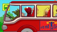 Sesamstraße – Elmo fährt im Bus.