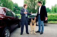 Kommissar Rex – L-R: Christian Böck (Heinz Weixelbraun), Alexander Brandtner (Gedeon Burkhard).