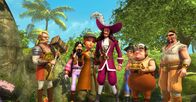 Peter Pan - Neue Abenteuer – Sienna muss Hook und seiner Piratenmannschaft berichten, dass sie die Flasche mit dem Feenwasser im Gefecht mit Peter Pan und den Darling-Kindern verloren hat.