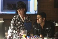 Navy CIS – L-R: Abby (Pauley Perrette); Torres (Wilmer Valderrama)