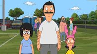 Bob's Burgers – Vorne, l-r: Tina, Bob, Louise