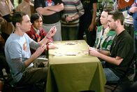 The Big Bang Theory – L-R: Sheldon (Jim Parsons), Rajesh (Kunal Nayyar), Stuart (Kevin Sussman), Wil Wheaton (Wil Wheaton).