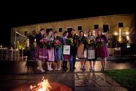 Landfrauenküche – Abschlussfoto der Landfrauen mit Lucki Maurer.