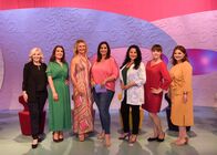 Die Barbara-Karlich-Show – Petra Kruezer, Aida Loos, Angelika Niedetzky, Barbara Karlich, Nadja Maleh, Isabel Pannagl, Gudrun Nikodem-Eichenhardt.