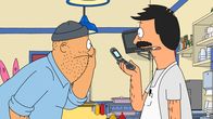 Bob's Burgers – Teddy, l.; Bob, r.