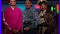 Reno 911! – L-R: Deputy Trudy Wiegel (Kerri Kenney), Deputy James Garcia (Carlos Alazraqui), Deputy Raineesha Williams (Niecy Nash)