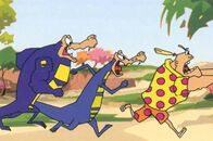 Crocadoo - Die coolen Krokos kommen – Ein Haufen verrückter Krokodile, unter ihnen die dicken Freunde, die sich die Großartigen Vier nennen, wehren sich mit List und Raffinesse gegen den Bau eines Touristenprojekts...