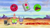 Die Patrick Star Show – v.li.: Patrick, Squidina