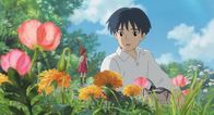 Arrietty - Die wundersame Welt der Borger – Arrietty spricht im Garten mit dem Jungen Sho.