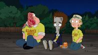 American Dad! – L-R: Stan, Roger and Jeff