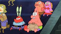 SpongeBob Schwammkopf – Vorne: Mr. Krabs (m.) und Patrick (r.)