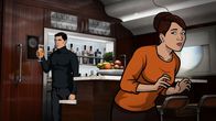 Archer – Sterling Archer (l.); Cheryl Tunt (r.)