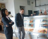 Elementary – L-R: Dr. Joan Watson (Lucy Liu) und Sherlock Holmes (Jonny Lee Miller)