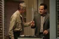 Monk – Run" -- Pictured: (l-r) Scott Glenn as Sheriff Rollins, Tony Shalhoub as Adrian Monk -- USA Network Photo: Peter "Hopper" Stone