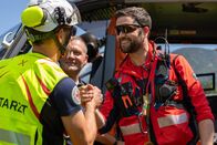 In höchster Not - Bergretter im Einsatz – Bergretter der Bergwacht Ramsau bei Einsatz mit Flugrettung.