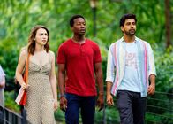 God Friended Me – Violett Beane (Cara), Brandon Micheal Hall (Miles Finer), Suraj Sharma (Rakesh).