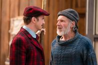 Ruf der Wildnis – Der Goldrausch verwandelt Menschen in Bestien, v.li.: Hal (Dan Stevens), John Thornton (Harrison Ford).