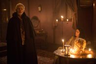 Salem – Marys (Janet Montgomery, r.) Pläne drohen zu scheitern und die Hoffnungen, die sie in Increase (Stephen Lang, l.) gesetzt hat, schwinden immer weiter ...