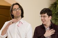Party Down – Roman DeBeers (Martin Starr, l.); Kent (Chrisopher Mintz-Plasse)