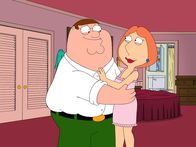 Family Guy – Peter (l.) hat sein Gedächtnis verloren und kann sich wirklich an nichts mehr erinnern - auch nicht an die Heirate mit Lois (r.) ...