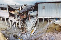 Terra X: Faszination Erde – Gefährliches Eis: Durch das Auftauen des Permafrosts stürzen in Sibirien Häuser ein.
