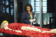 Castle – Der Mord an der Sozialarbeiterin Alison Tisdale (Kym Jackson, l.) wirft viele Fragen auf. Lanie Parish (Tamala Jones, r.) untersucht den Tatort genau.