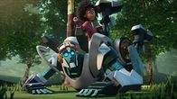 Transformers Earth Spark – L-R: Thrash Malto, Morgan "Mo" Malto