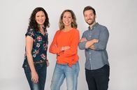 Wunderschön! – Tamina Kallert (Mitte), Anne Willmes (l) und Daniel Aßmann (r).