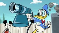 Micky Maus – L-R: Mickey Mouse, Donald Duck