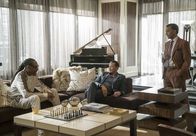 Empire – Wird ihr Deal aufgehen? Lucious (Terrence Howard, M.), Thirsty (Andre Royo, r.) und Snoop Dogg (Snoop Dogg, l.) ...
