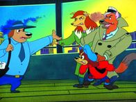 Dog City – Ace Hart, r.; Eddie, 2.v.r; Chief Rosie O'Gravy, 3.v.r.