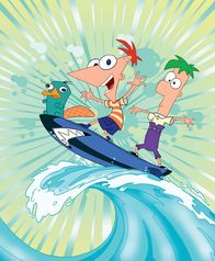 Phineas und Ferb – Phineas (l) und Ferb
