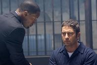 Gesetz der Rache – Schon bald wird Staatsanwalt Nick Rice (Jamie Foxx, l.) klar, dass Shelton (Gerard Butler, r.) nur ein Spiel mit ihm spielt, allerdings ein tödliches. Da gerät Nicks eigene Familie ins Visier des mörderischen Rächers ...
